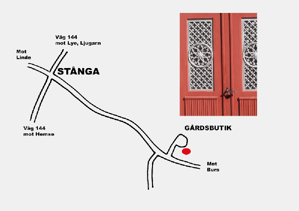 Hitta till g�rdsbutiken
